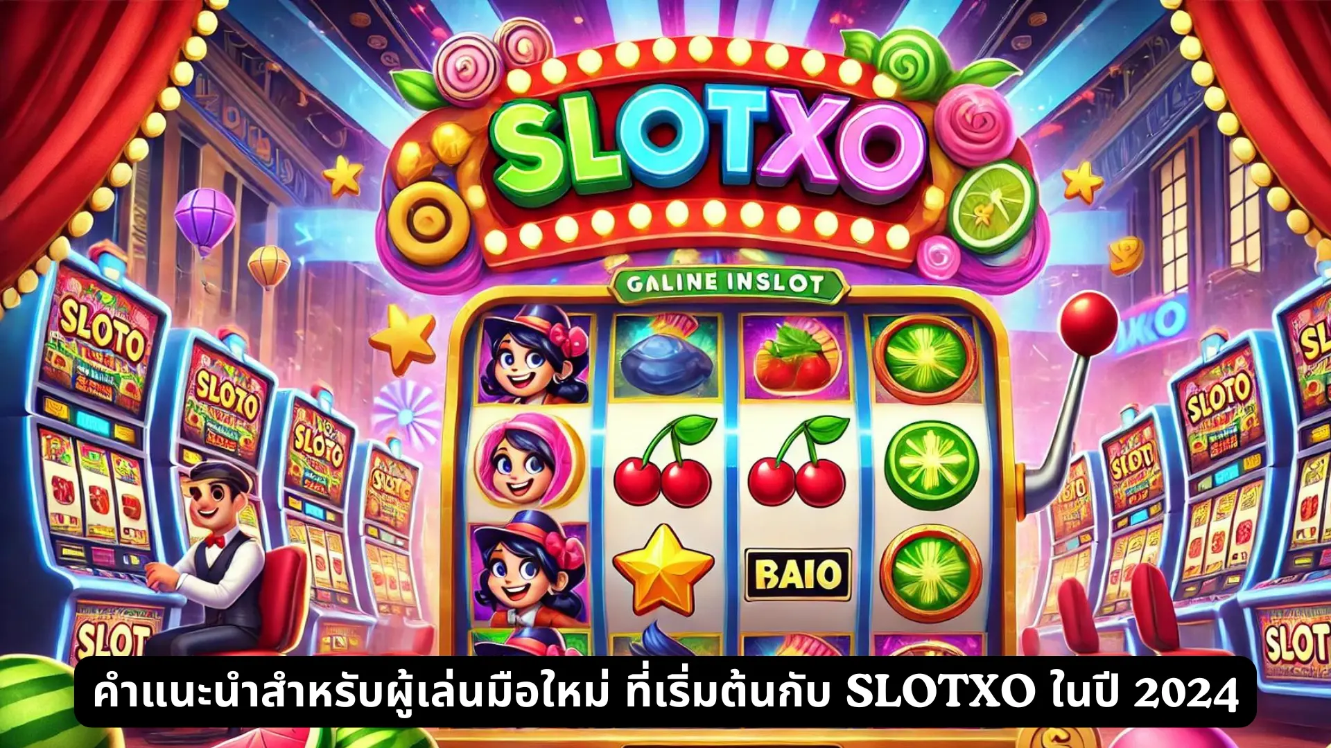 คำแนะนำสำหรับผู้เล่นมือใหม่ ที่เริ่มต้นกับ SLOTXO ในปี 2024